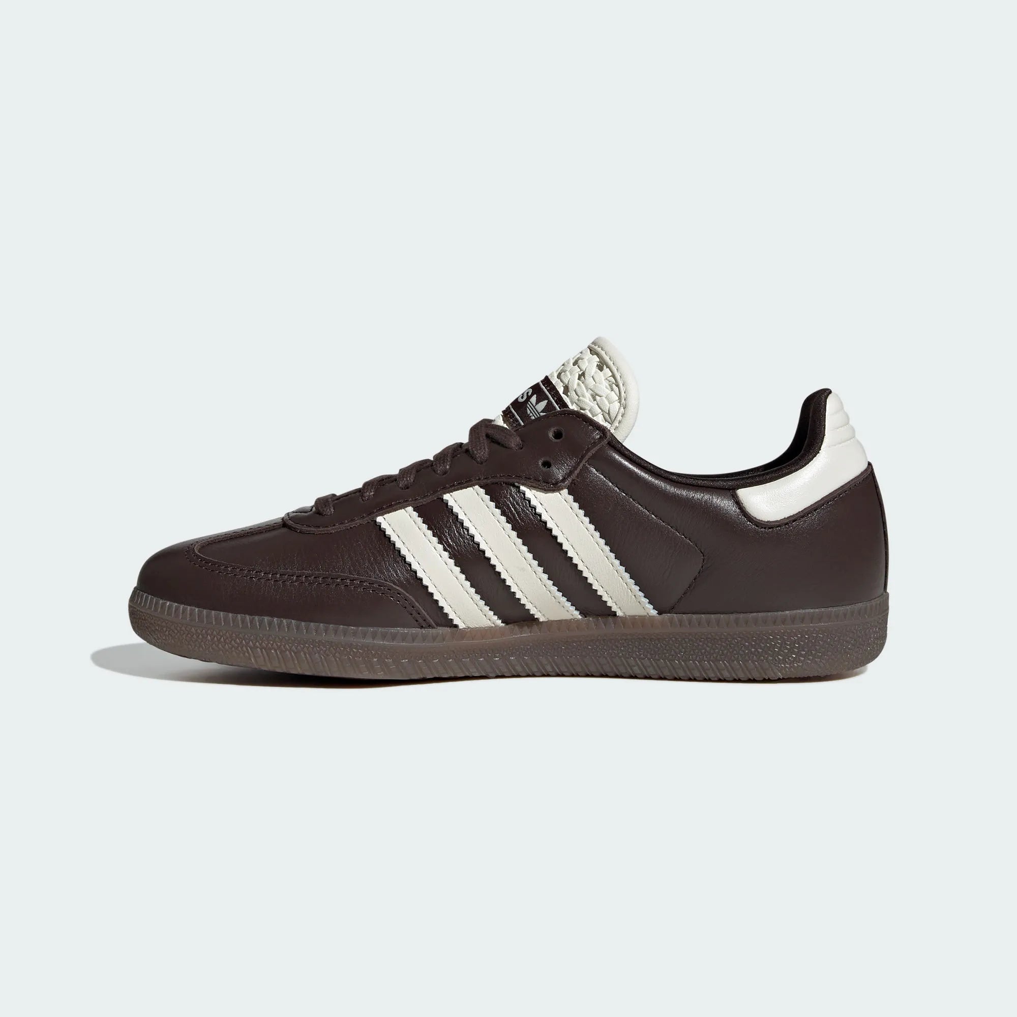 Adidas Originals – Dark Brown / Cream Leather Casual Sneakers