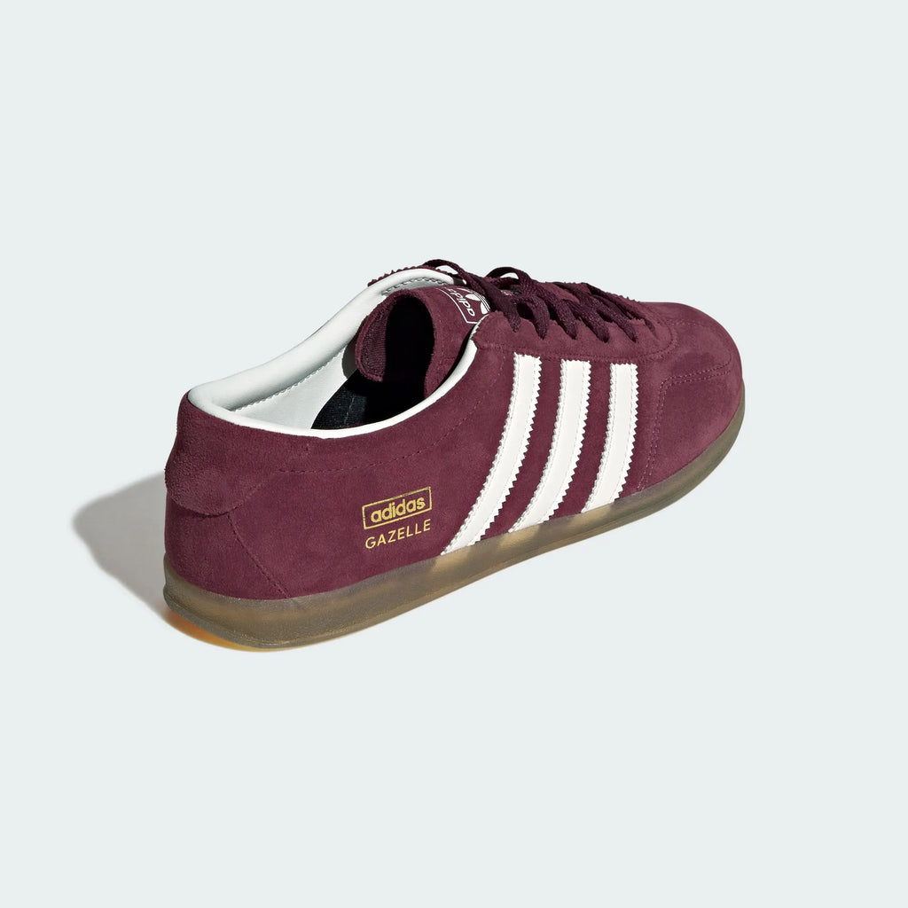 Adidas Originals – Burgundy / Off-White Suede Casual Sneakers