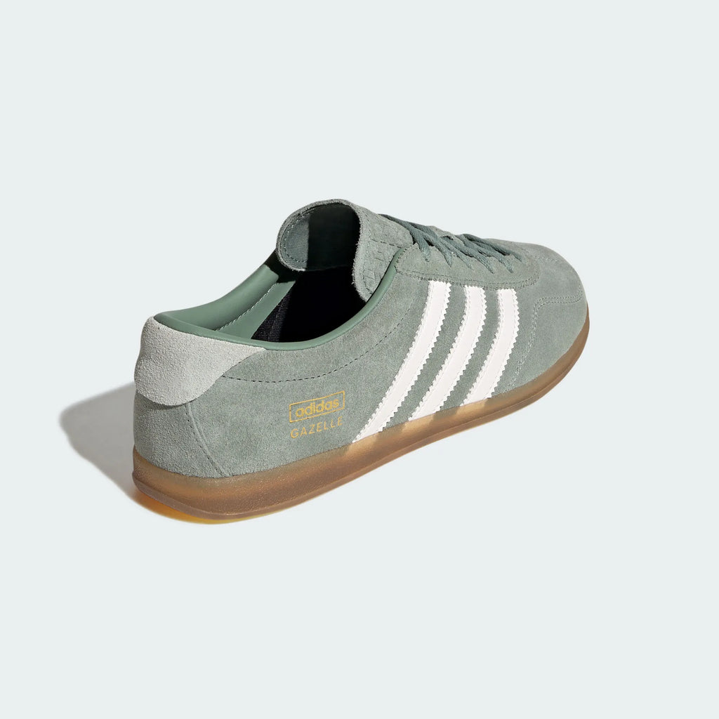Adidas Originals – Sage Green / Off-White Suede Casual Sneakers