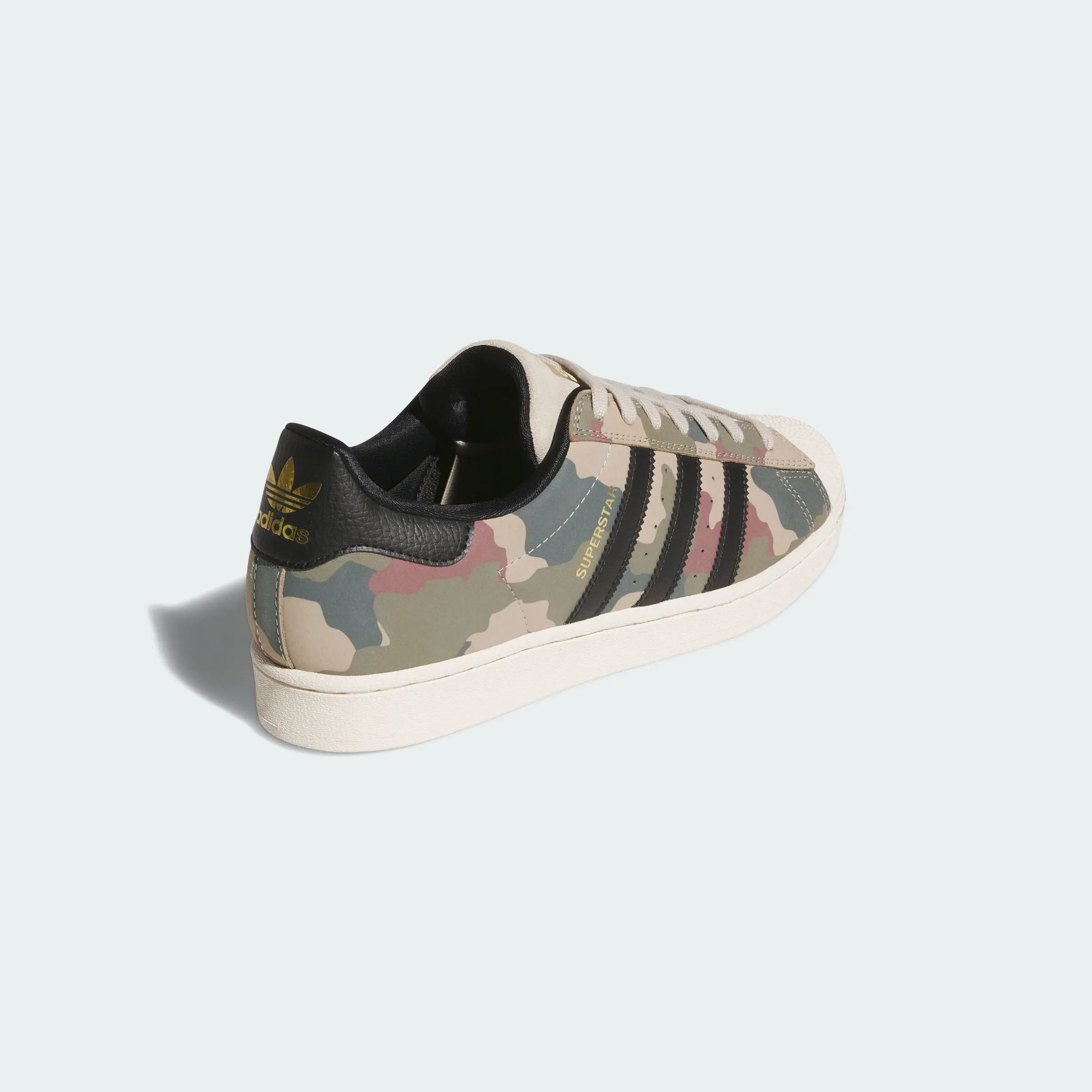Adidas Originals – Camouflage Print Leather Casual Sneakers