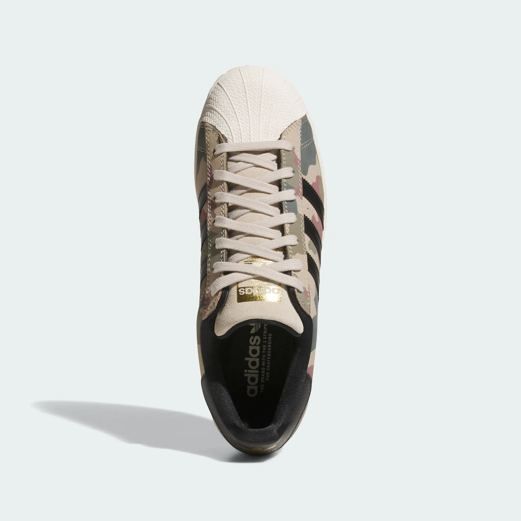 Adidas Originals – Camouflage Print Leather Casual Sneakers