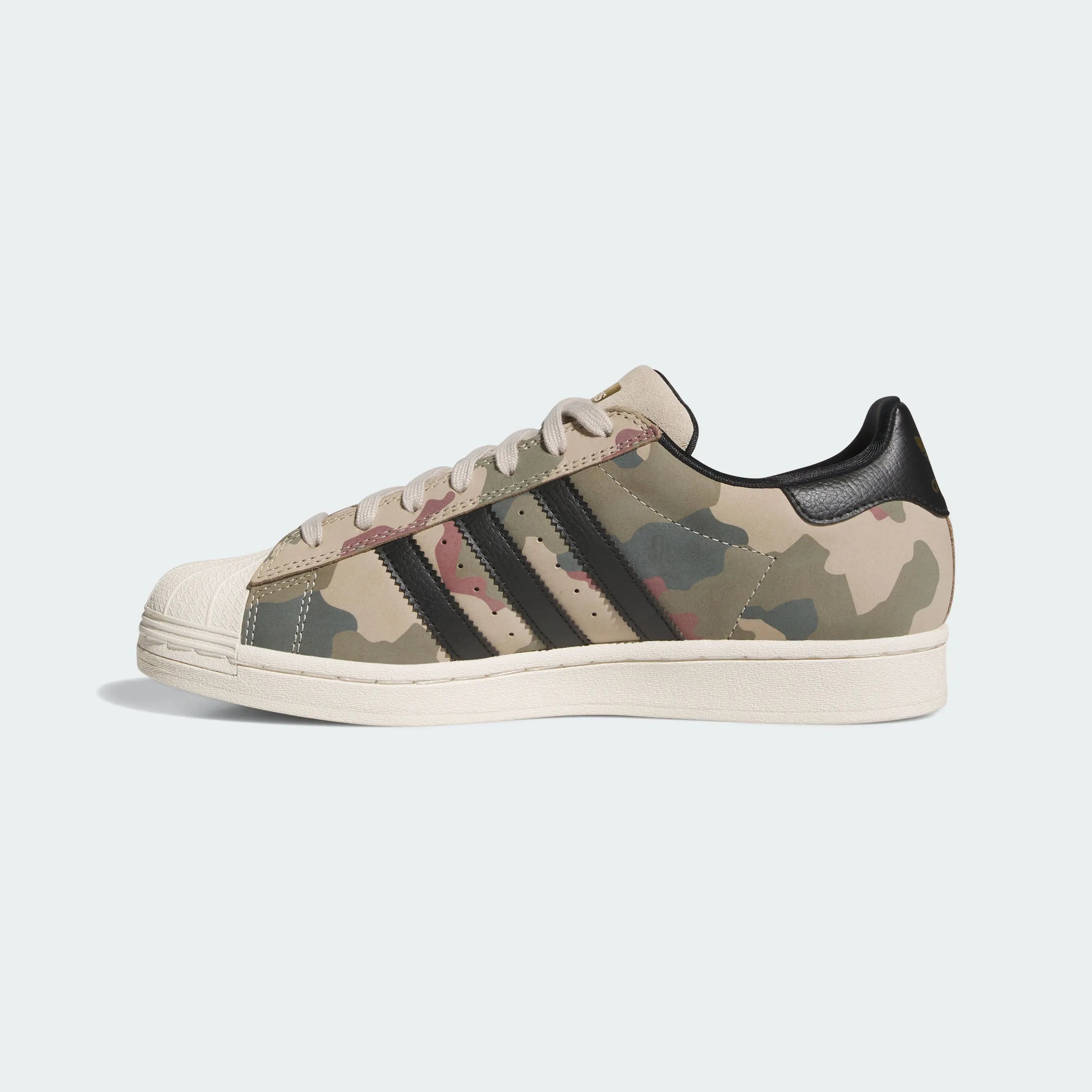 Adidas Originals – Camouflage Print Leather Casual Sneakers