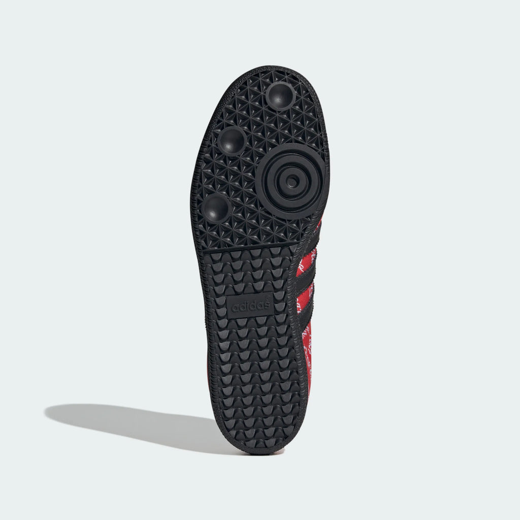 Adidas Originals – Red / Black Coca-Cola Print Suede Casual Sneakers