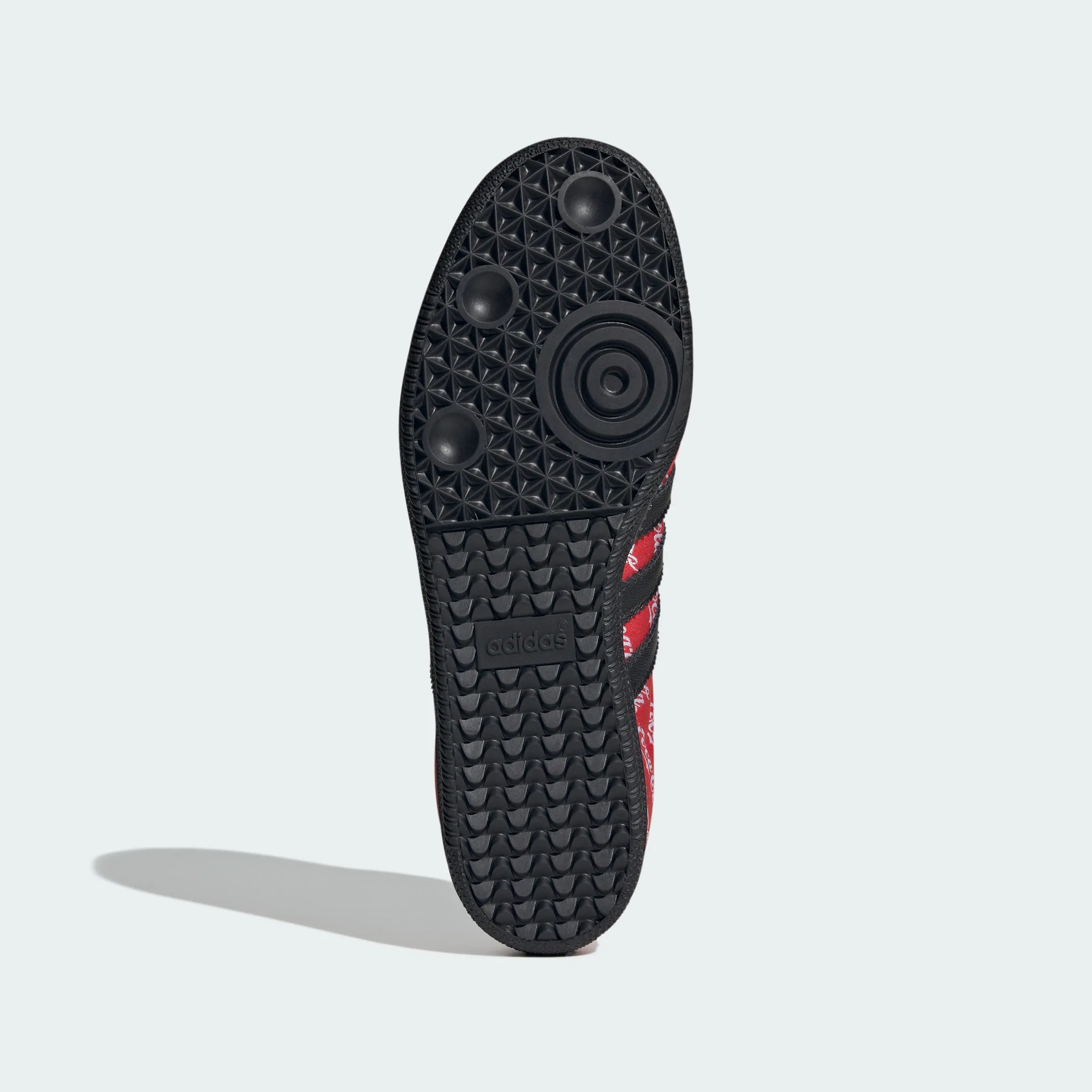 Adidas Originals – Red / Black Coca-Cola Print Suede Casual Sneakers