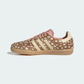 Adidas Originals – Brown / Pink Polka-Dot Pony Hair Casual Sneakers