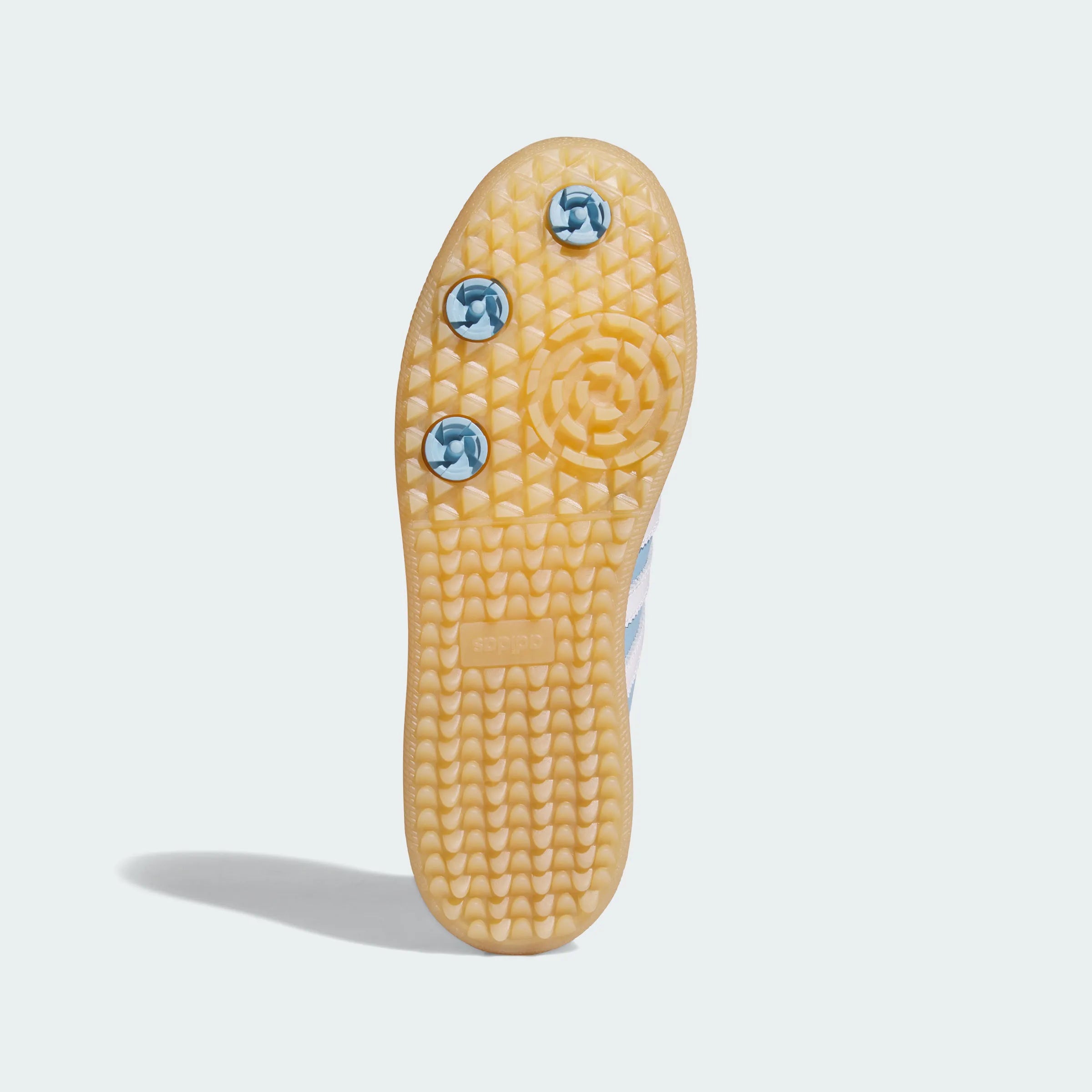 Adidas Originals – Baby Blue / White Leather & Suede Casual Sneakers
