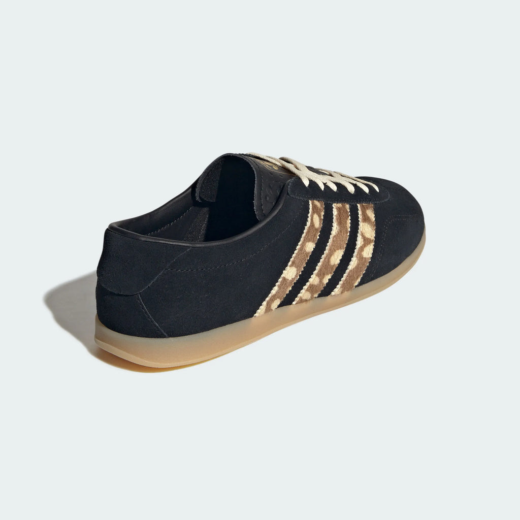 Adidas Originals – Black Leopard Print Suede Casual Sneakers