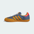 Adidas Originals – Denim Blue / Orange Suede Casual Sneakers