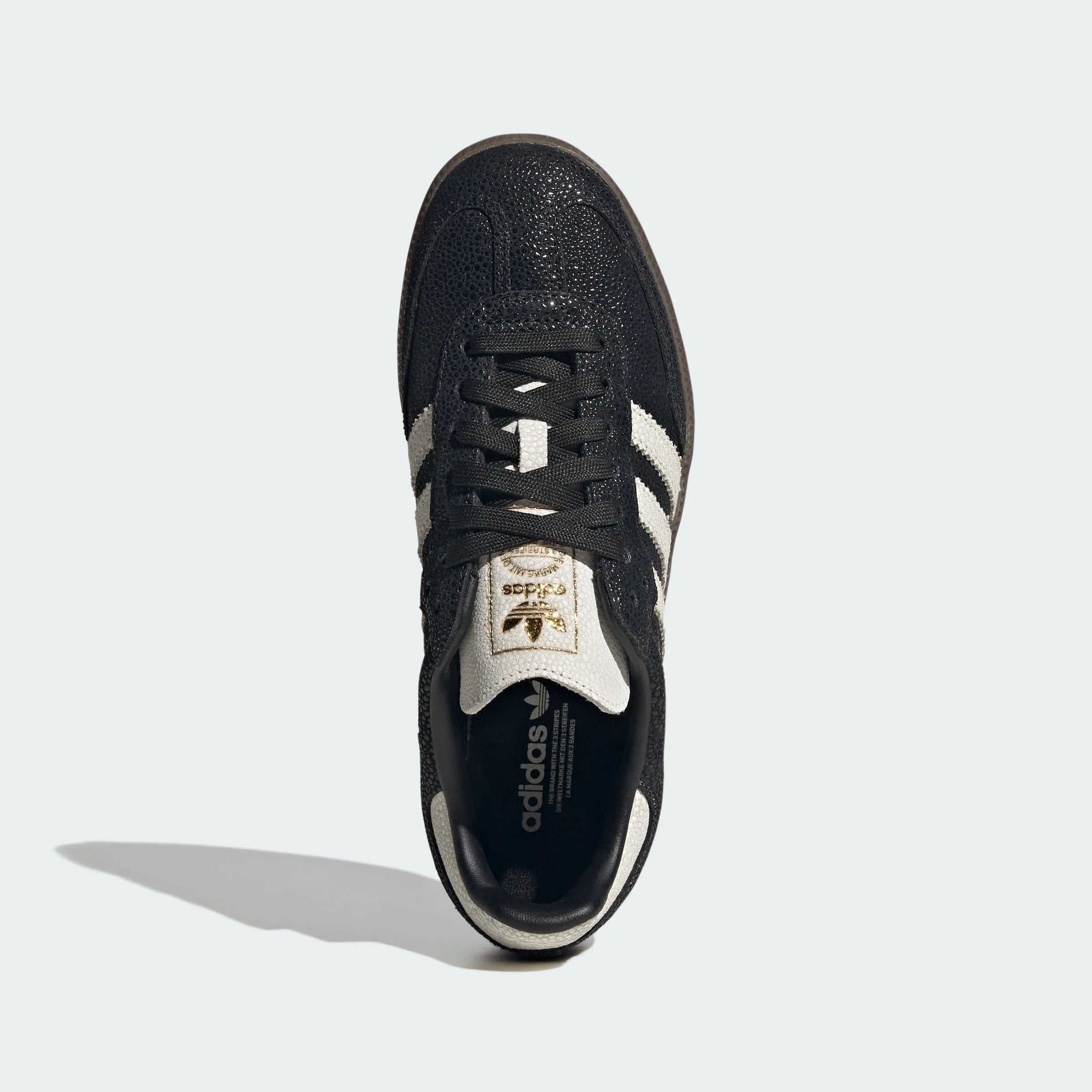 Adidas Originals – Black / Off-White Stingray Texture Casual Sneakers