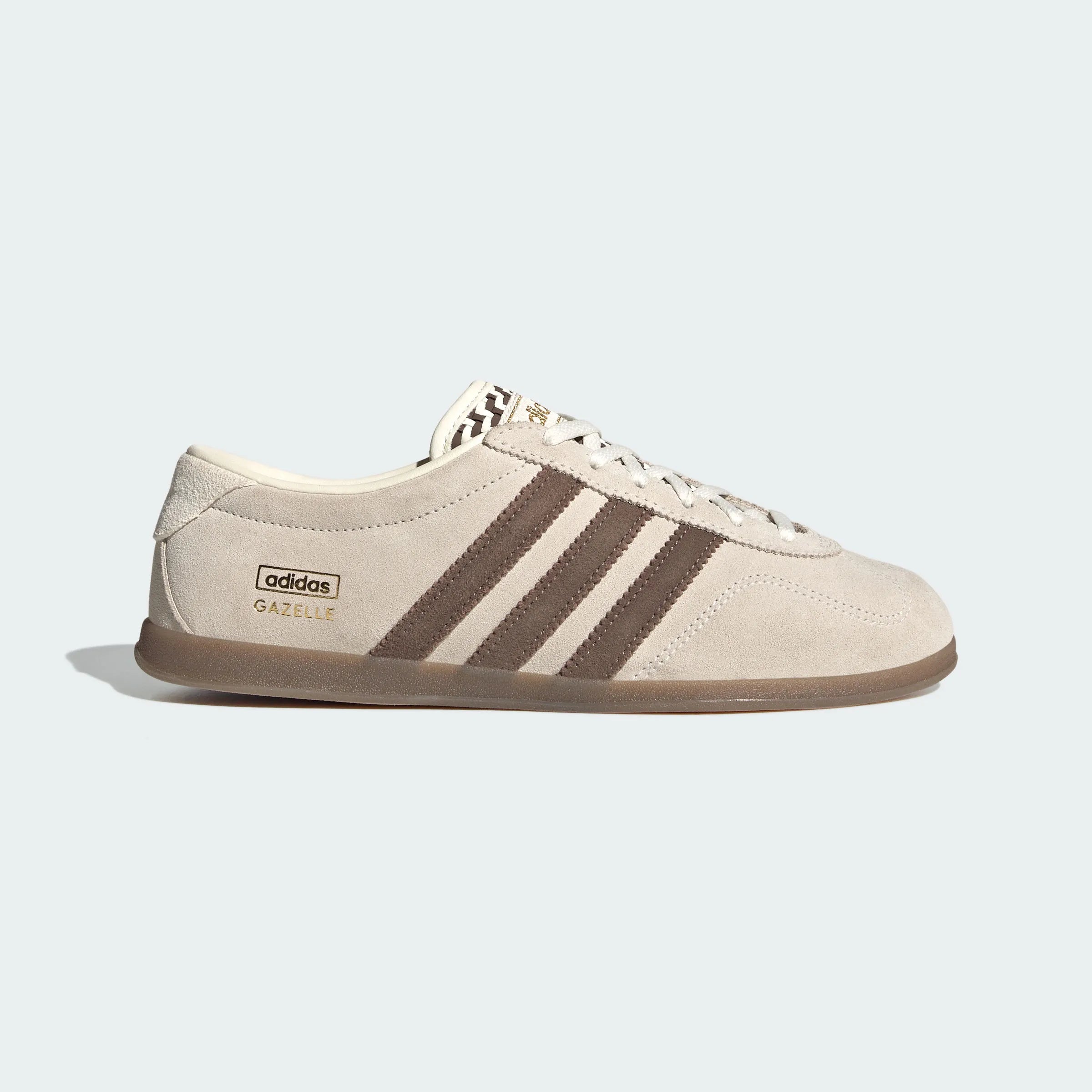 Adidas Originals – Off-White / Brown Suede Casual Sneakers