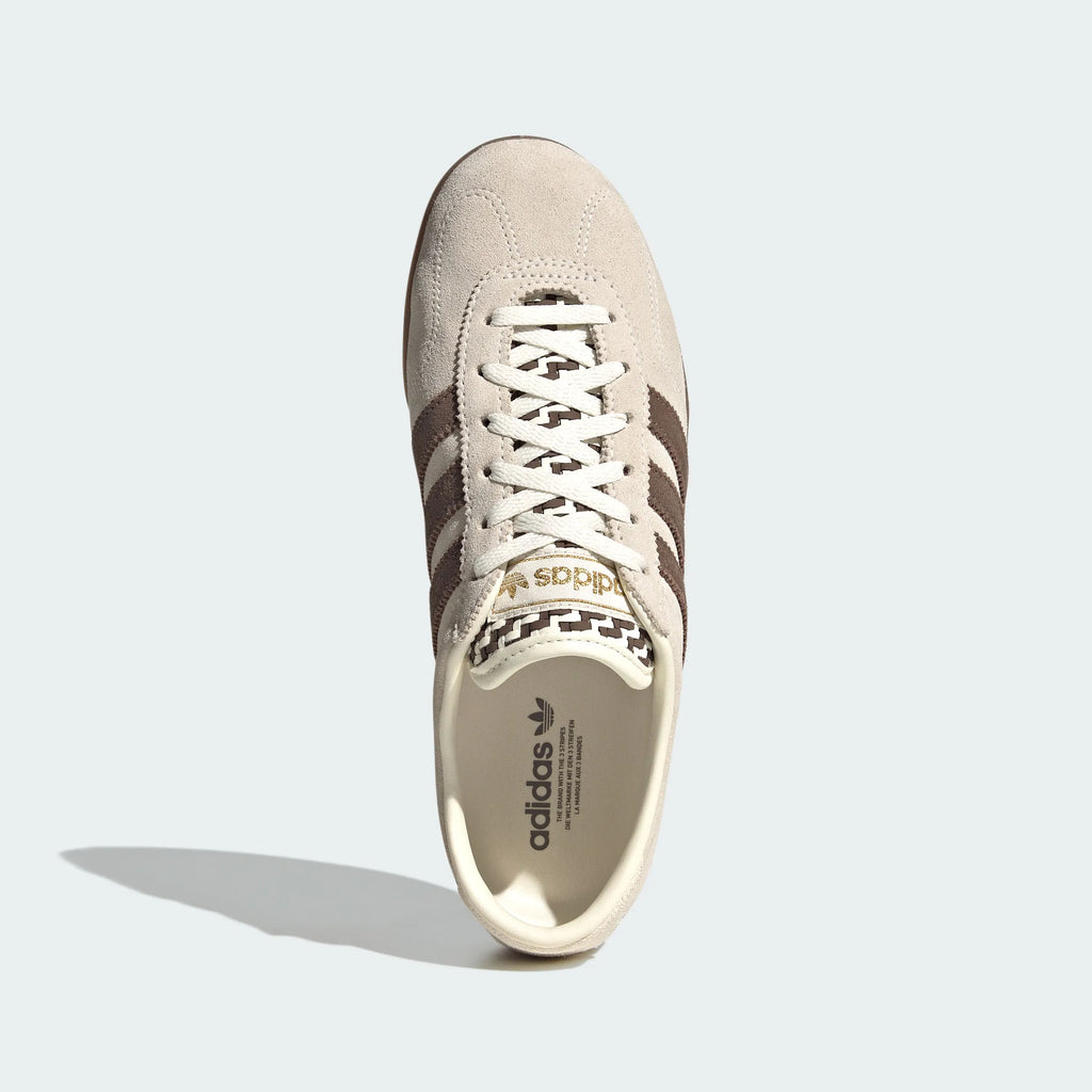 Adidas Originals – Off-White / Brown Suede Casual Sneakers