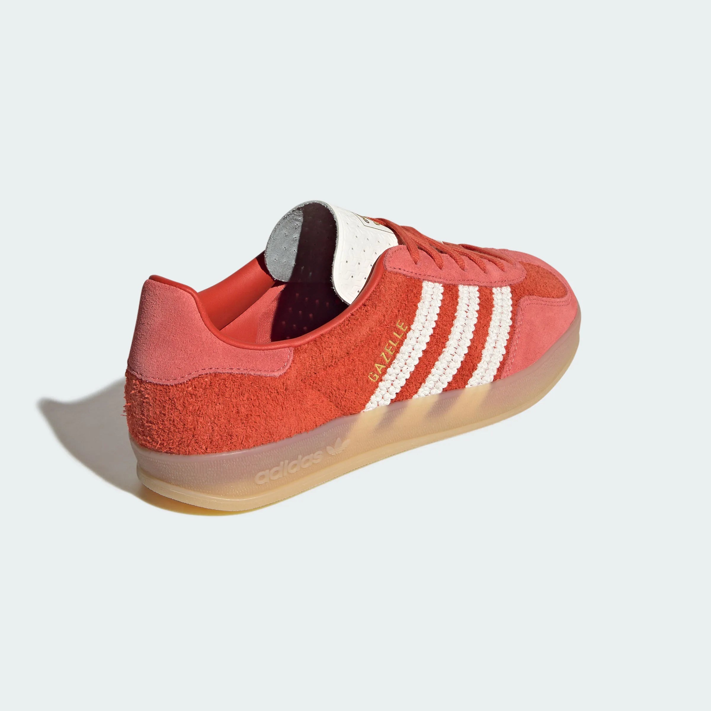 Adidas Originals – Red / Off-White Suede Casual Sneakers