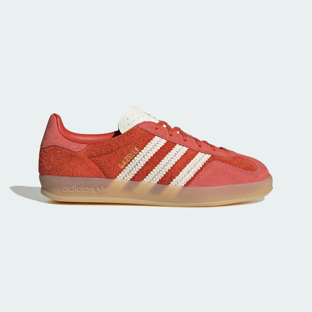 Adidas Originals – Red / Off-White Suede Casual Sneakers
