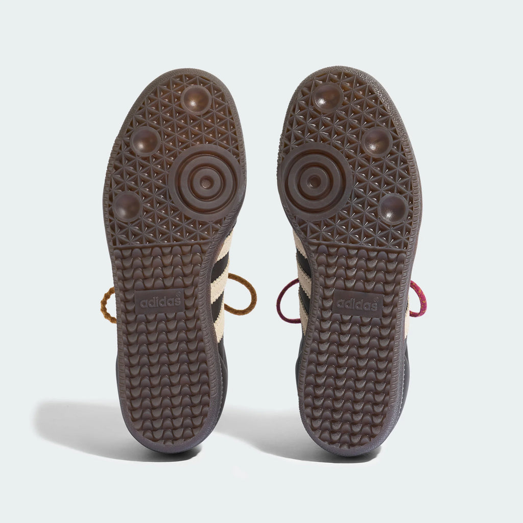 Adidas Originals – Dark Brown / Cream Leather Casual Sneakers
