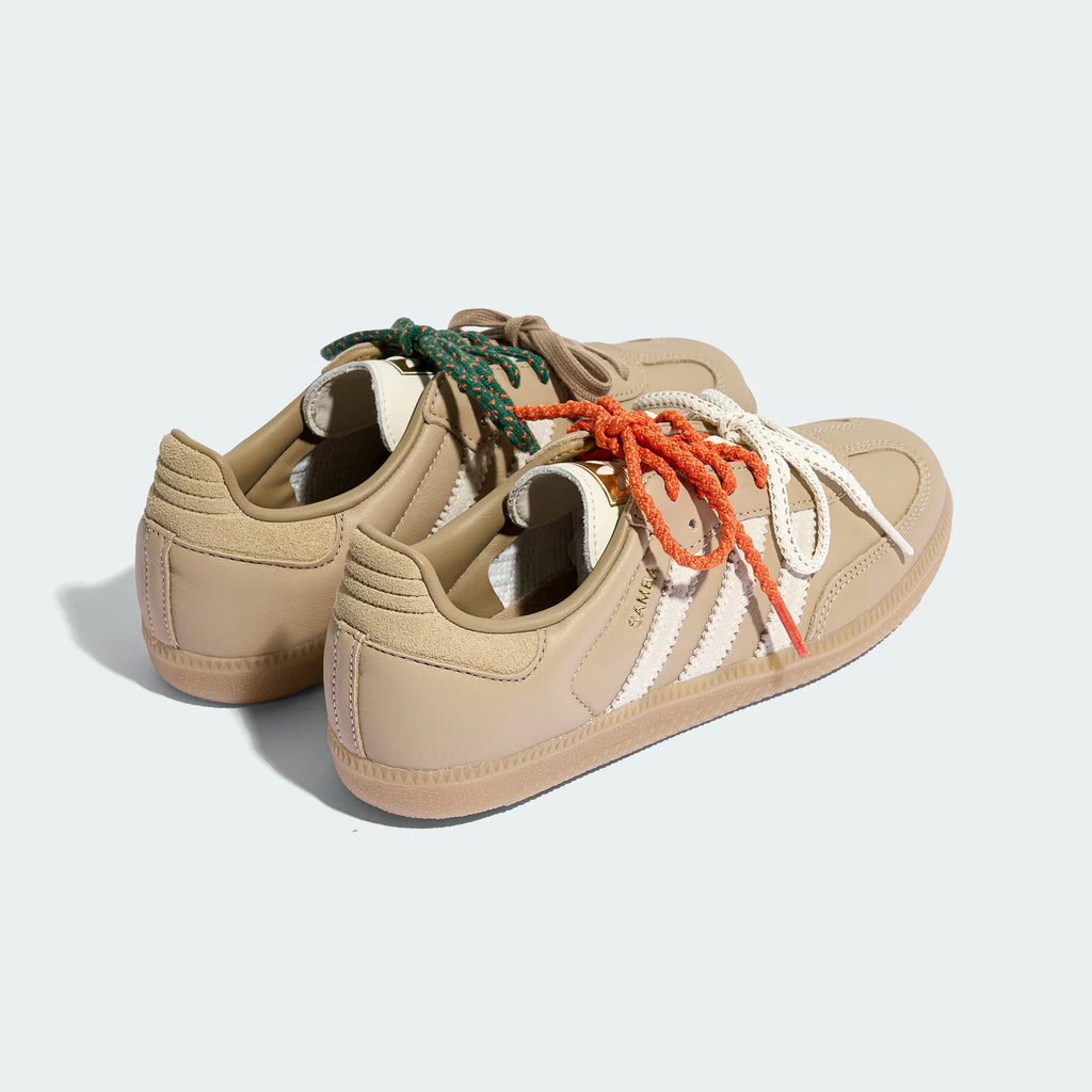 Adidas Originals – Beige / White Leather Casual Sneakers