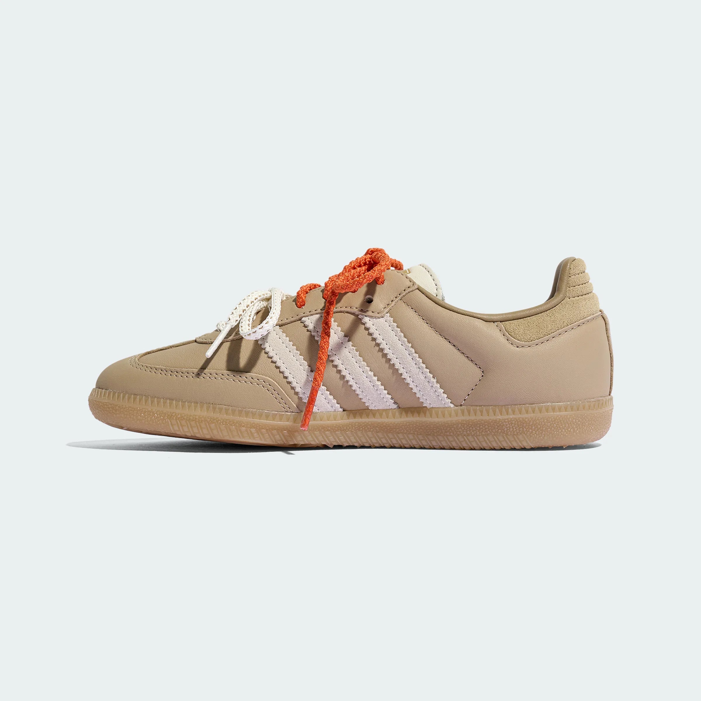 Adidas Originals – Beige / White Leather Casual Sneakers