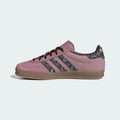 Adidas Originals – Dusty Pink Floral Print Suede Casual Sneakers