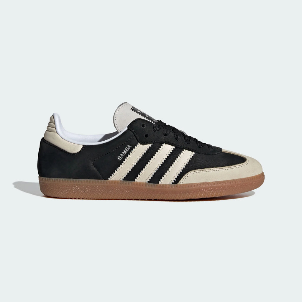Adidas Originals – Black / Cream Nubuck Casual Sneakers