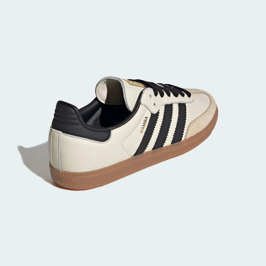 Adidas Originals – Cream / /Black Leather Casual Sneakers