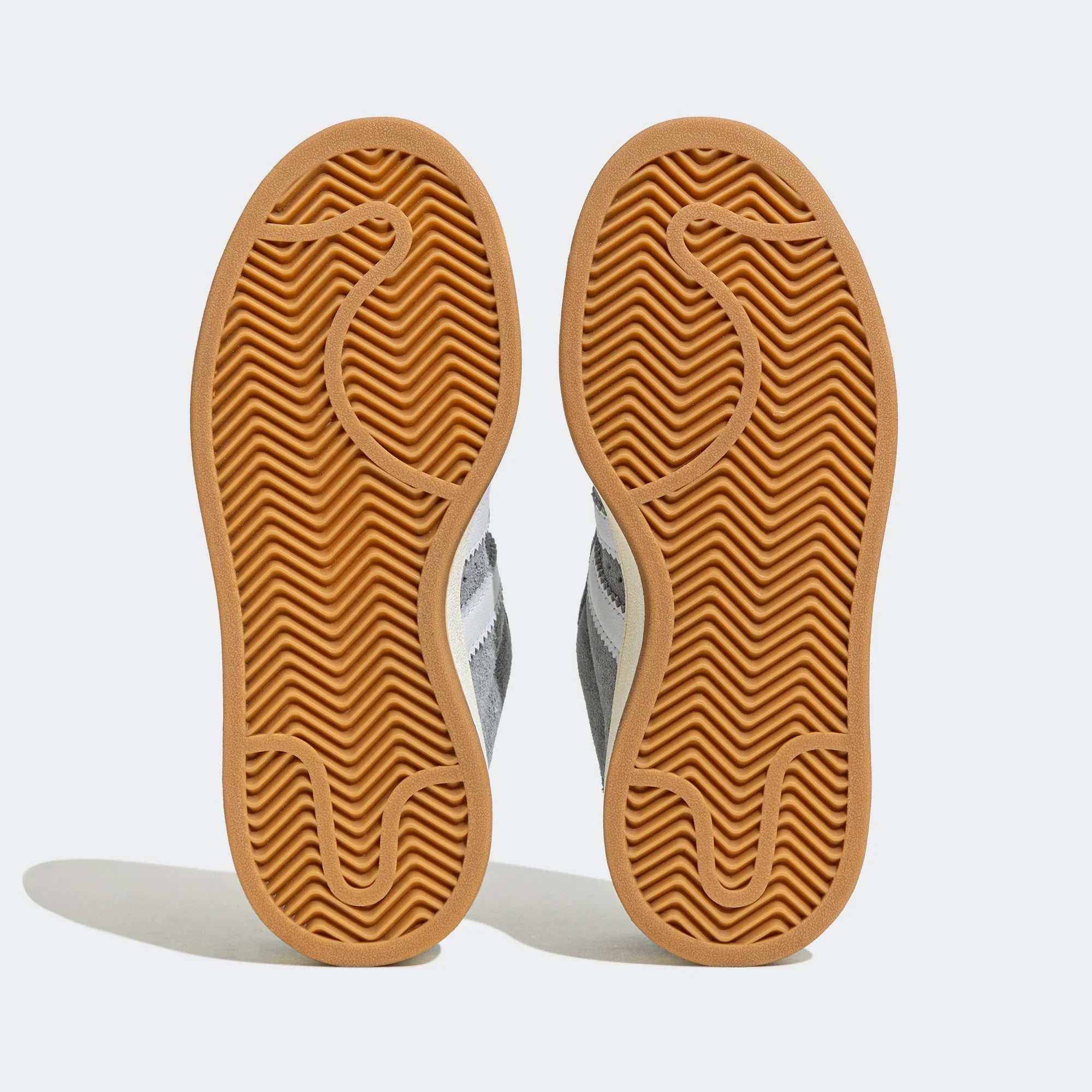 Adidas Originals – Grey / White Suede Platform Casual Sneakers