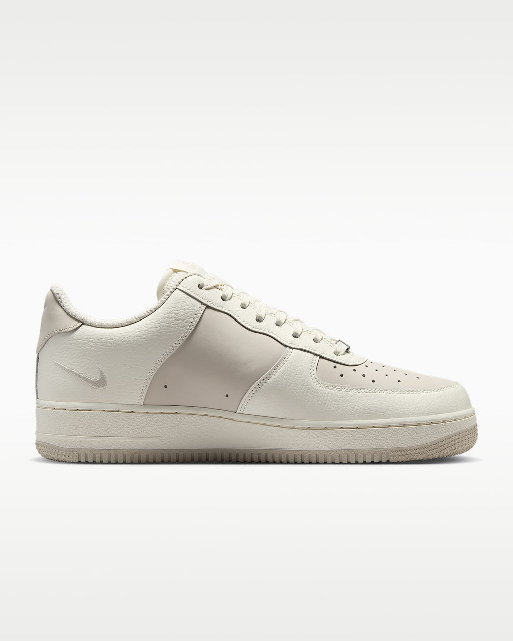 Nike Air Force 1 '07 Cream Light Beige Color Block Sneakers