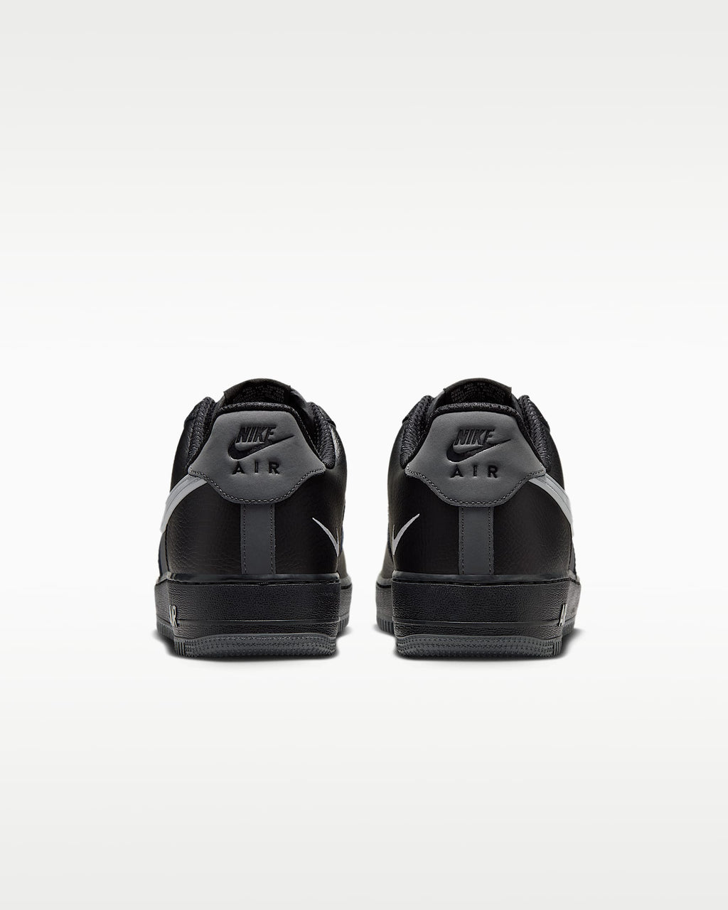 Nike Air Force 1 '07 Black Grey Color Block Sneakers