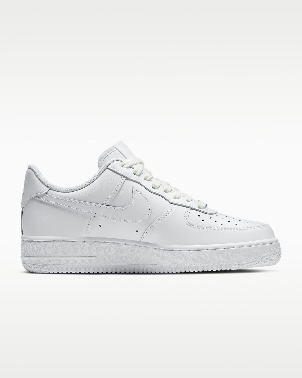 Nike Air Force 1 '07 Triple White Leather Sneakers