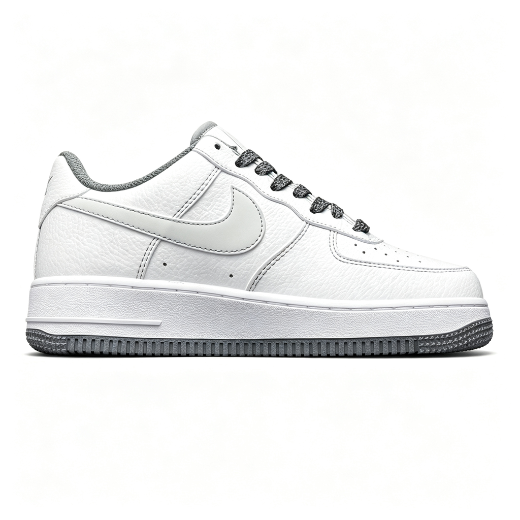 Nike Air Force 1 '07 Low 'Custom White / Grey' – Men's Tonal Sneaker