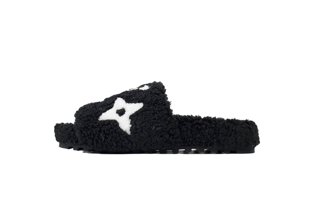 Louis Vuitton Teddy Slide Sandals【Black】
