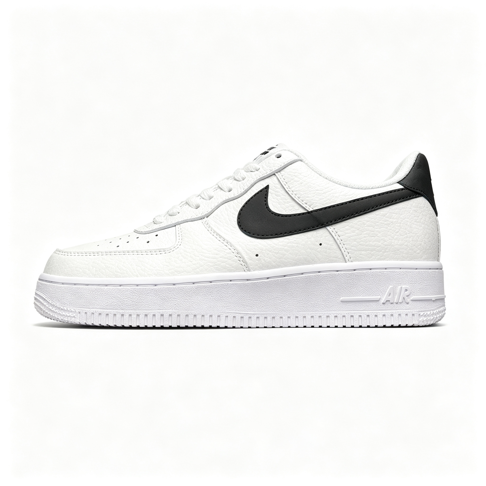 Nike Air Force 1 '07 Low 'White Black' – Premium Leather Low-Top Sneaker