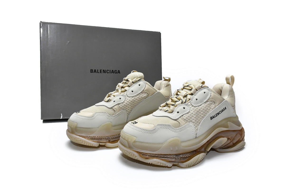 Balenciaga Triple S Clear Sole Sneakers