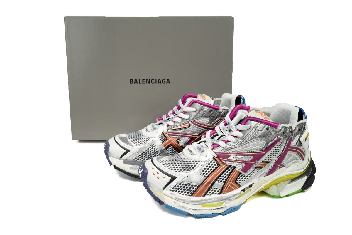 Balenciaga Runner Sneaker – Distressed Low-Top