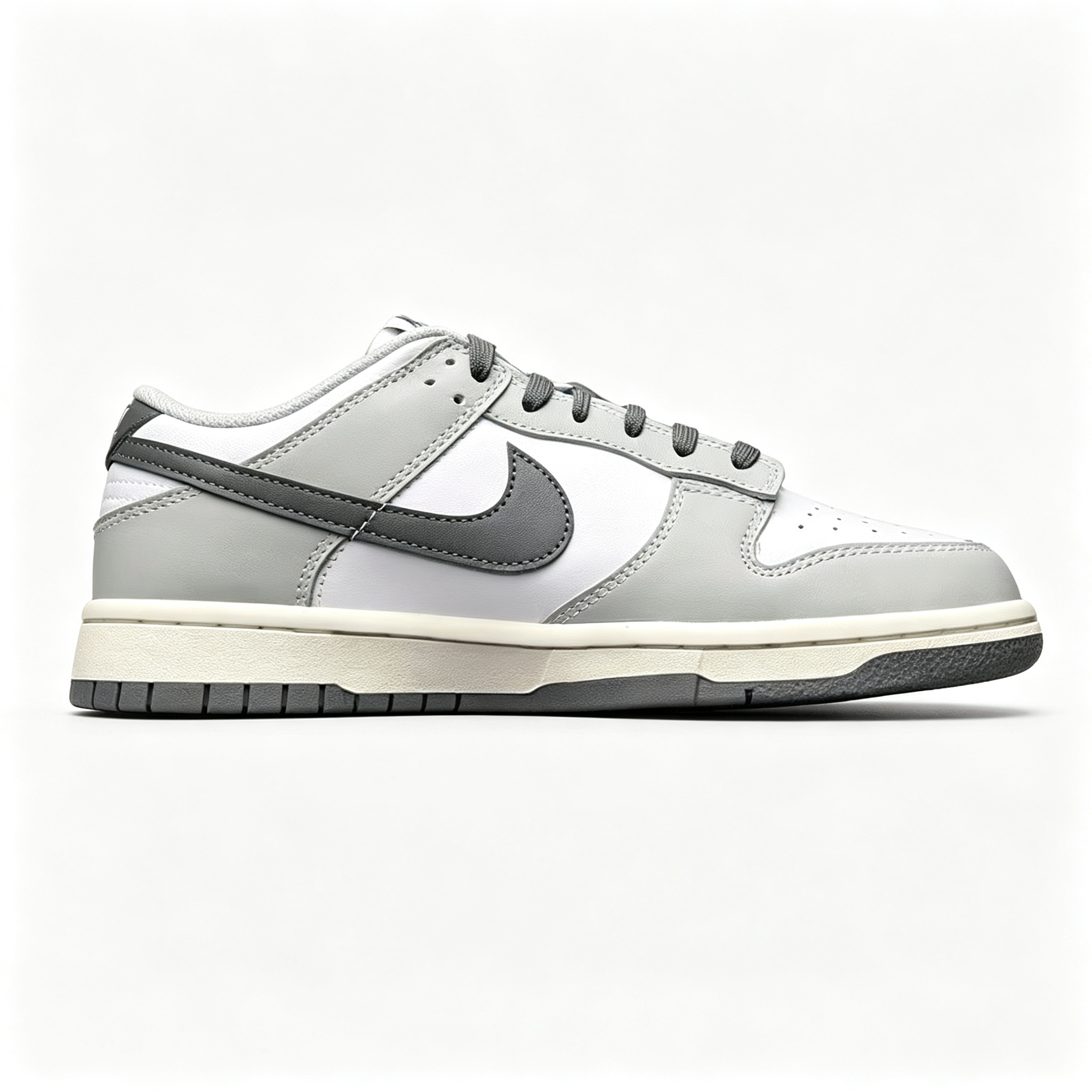Nike Dunk Low – White / Light Grey / Dark Grey / Sail