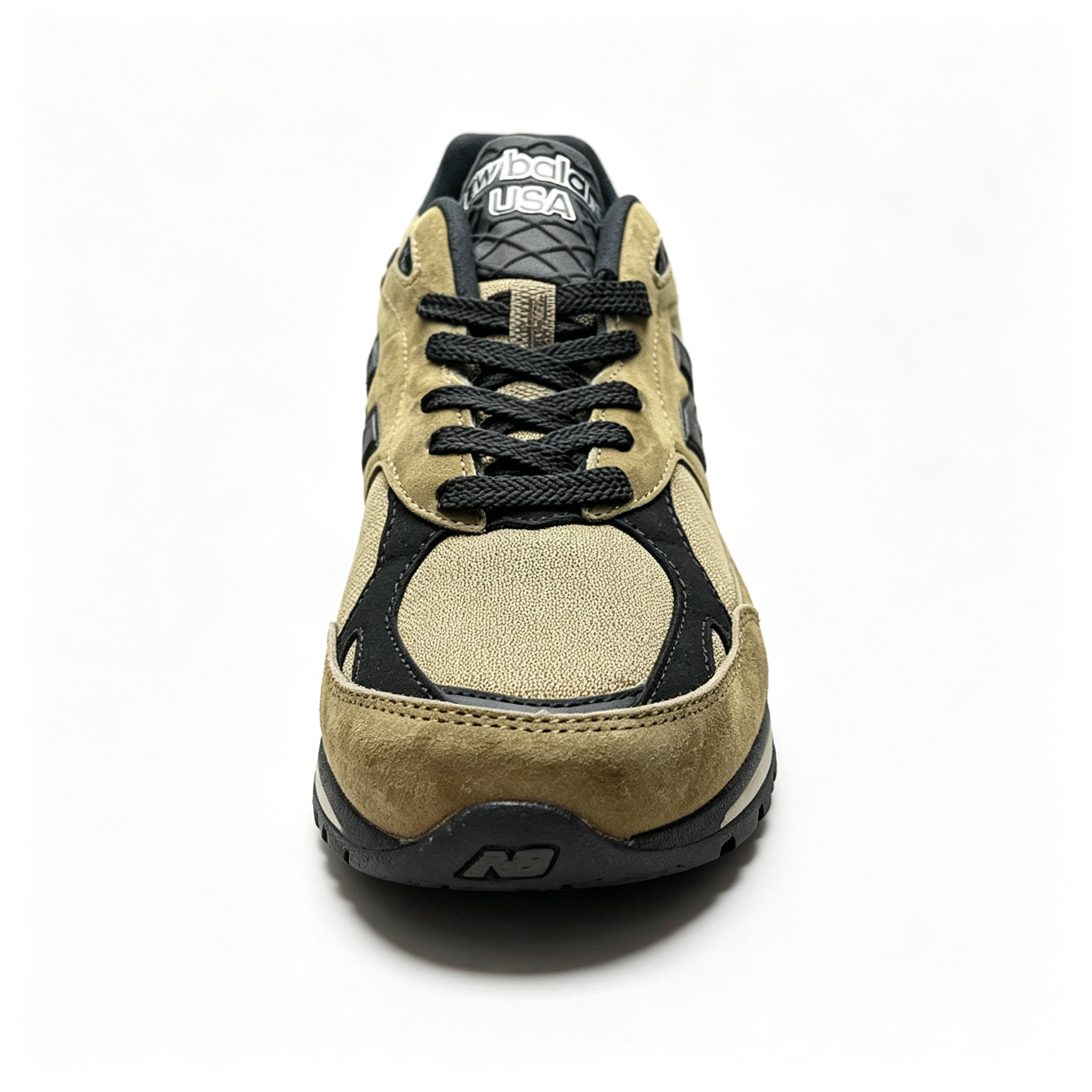 JJJJound x New Balance 990v6 Sneakers —【Tan‑Black】