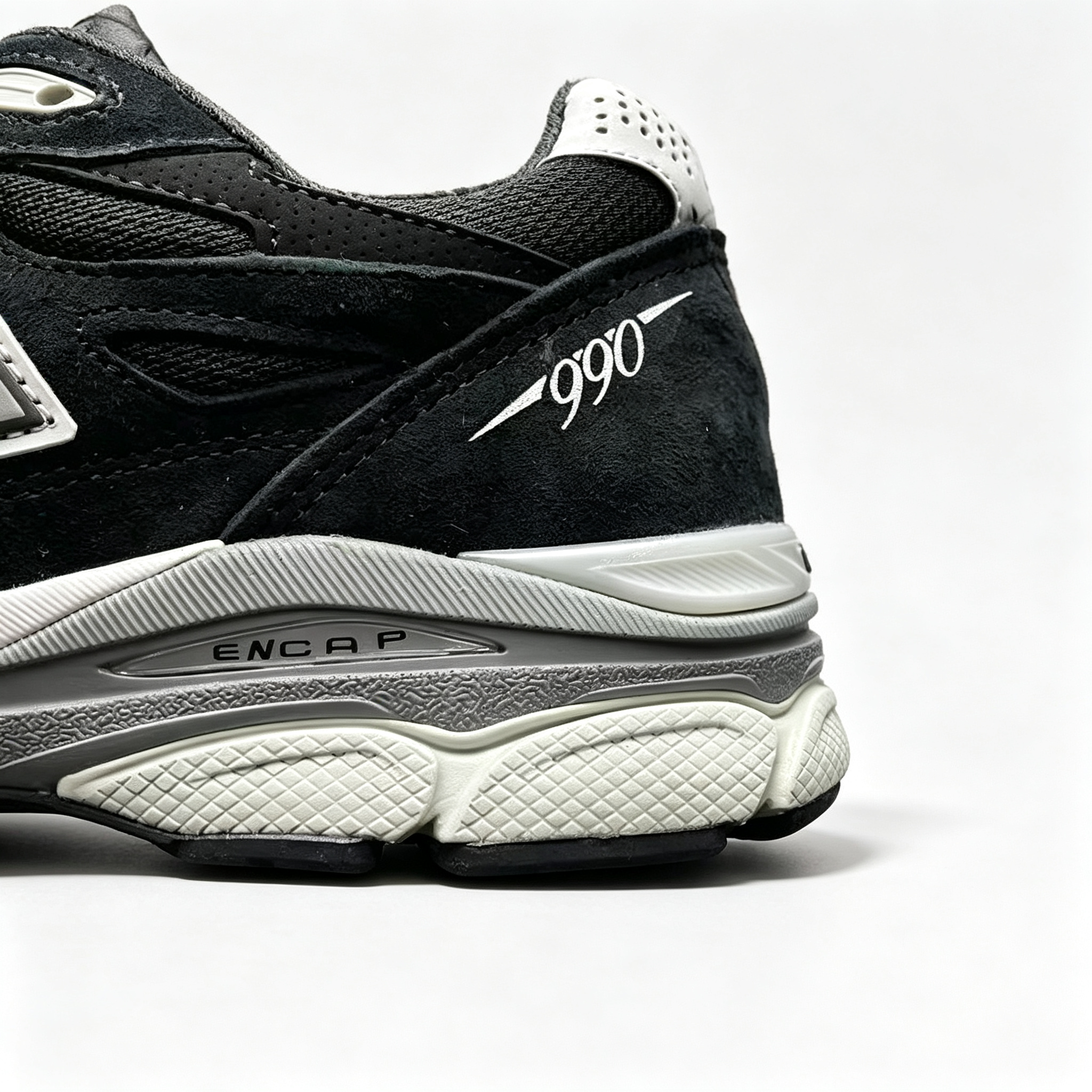 New Balance 990v3 'Black White' — Made in USA