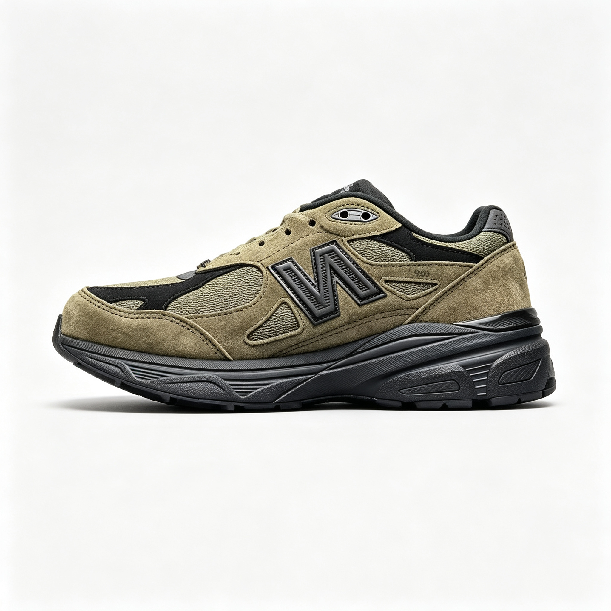 JJJound x New Balance 990v3 'Olive' — Made in USA