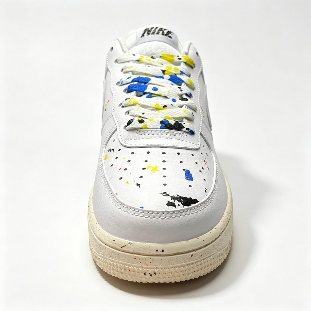 Nike Air Force 1 '07 Low 'Paint Splatter' Sail – Artist Edition Multi-Color Sneaker