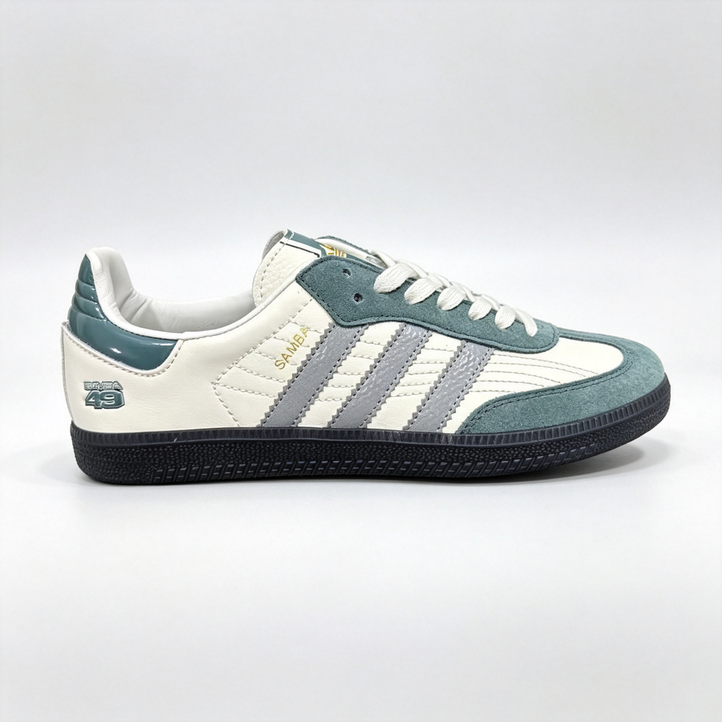 Adidas Originals Samba OG 'Off-White / Green / Grey'