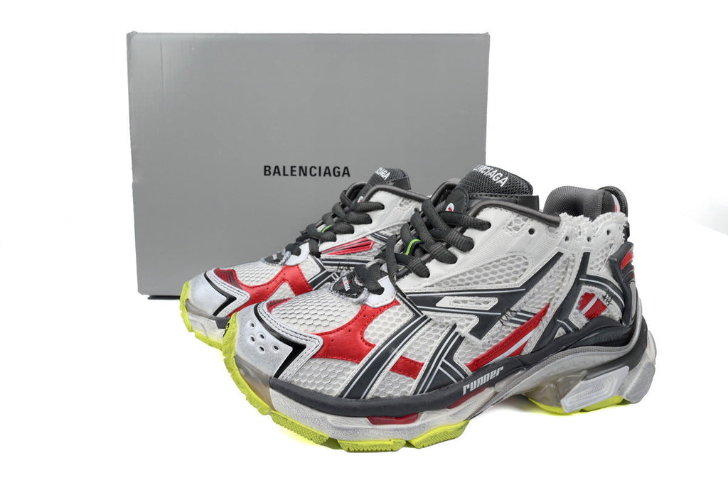 Balenciaga Runner Sneaker – Distressed Low-Top