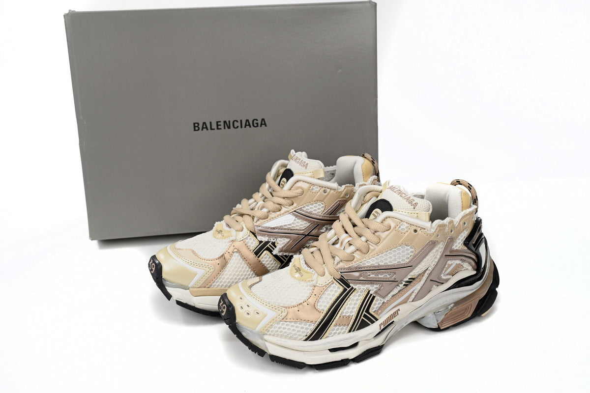 Balenciaga Runner Sneaker – Distressed Low-Top