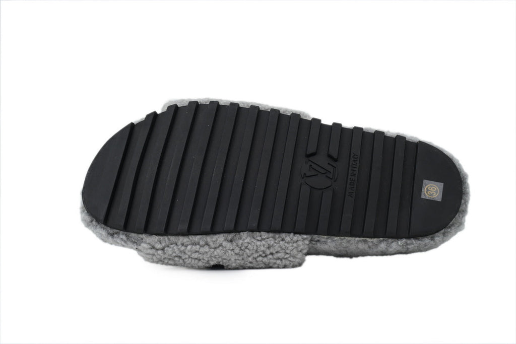 Louis Vuitton Teddy Slide Sandals 【Grey】