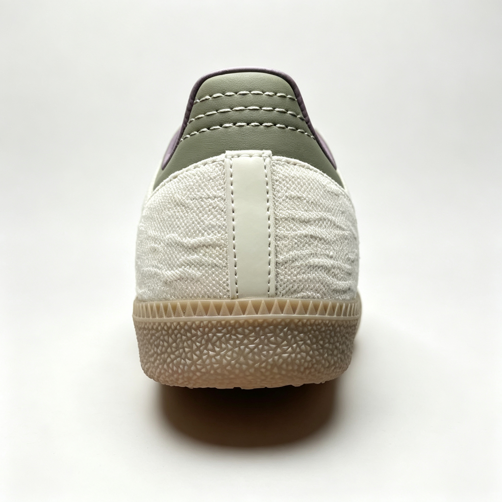 adidas Originals Samba OG Women's Sneakers – Off-White / Green / Lavender / Gum
