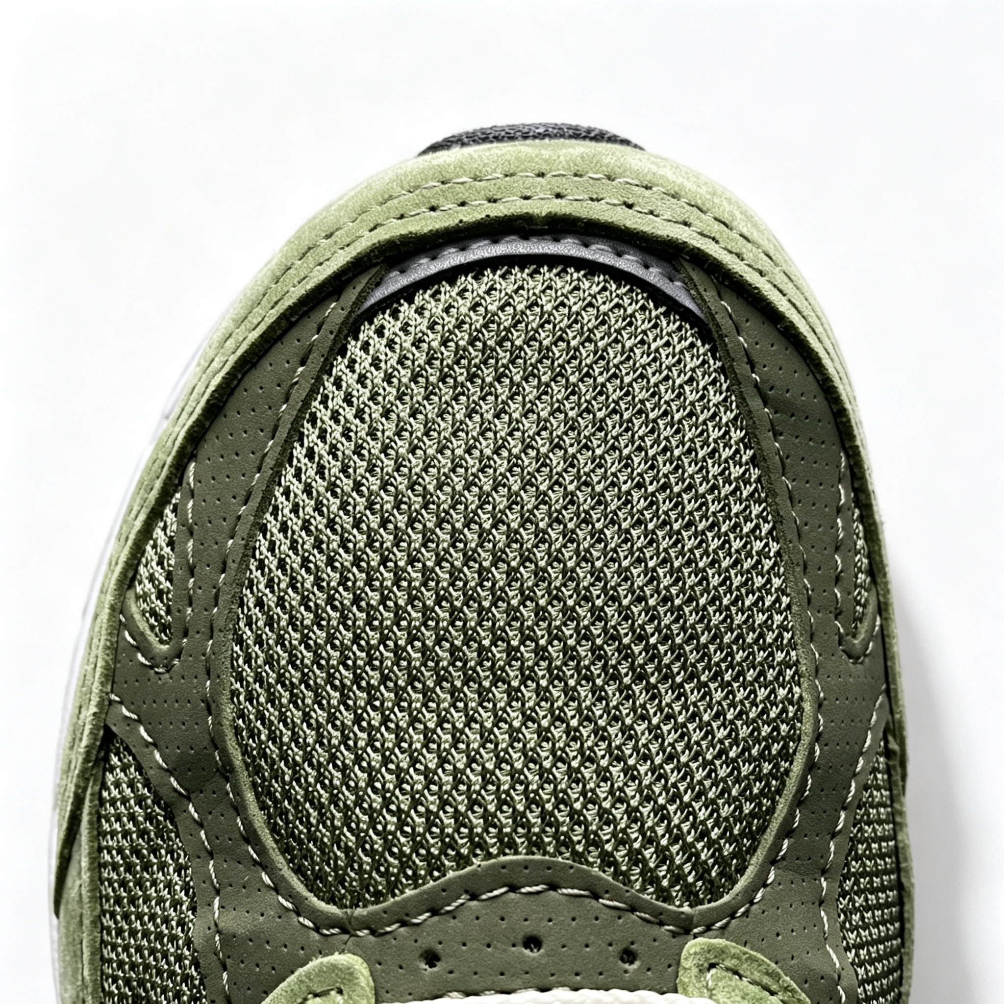 JJJJound x New Balance 990v3 Sneakers — Olive / Black