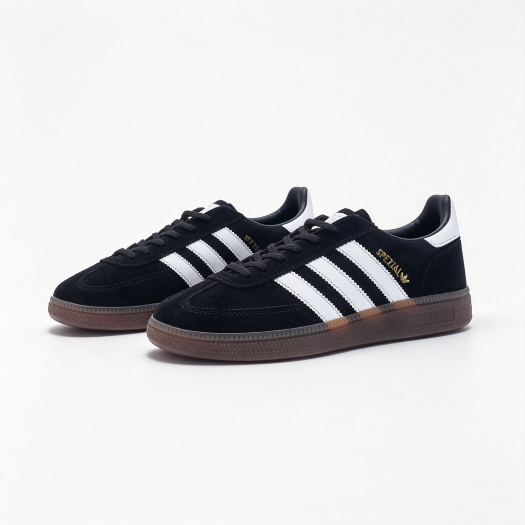 adidas Originals Handball Spezial Sneakers – Black / White / Gum