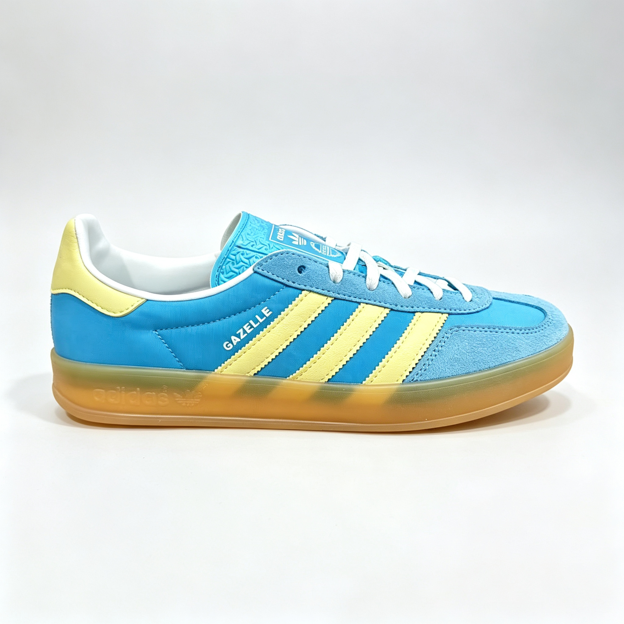 Adidas Originals Gazelle Indoor 'Bright Blue / Yellow'